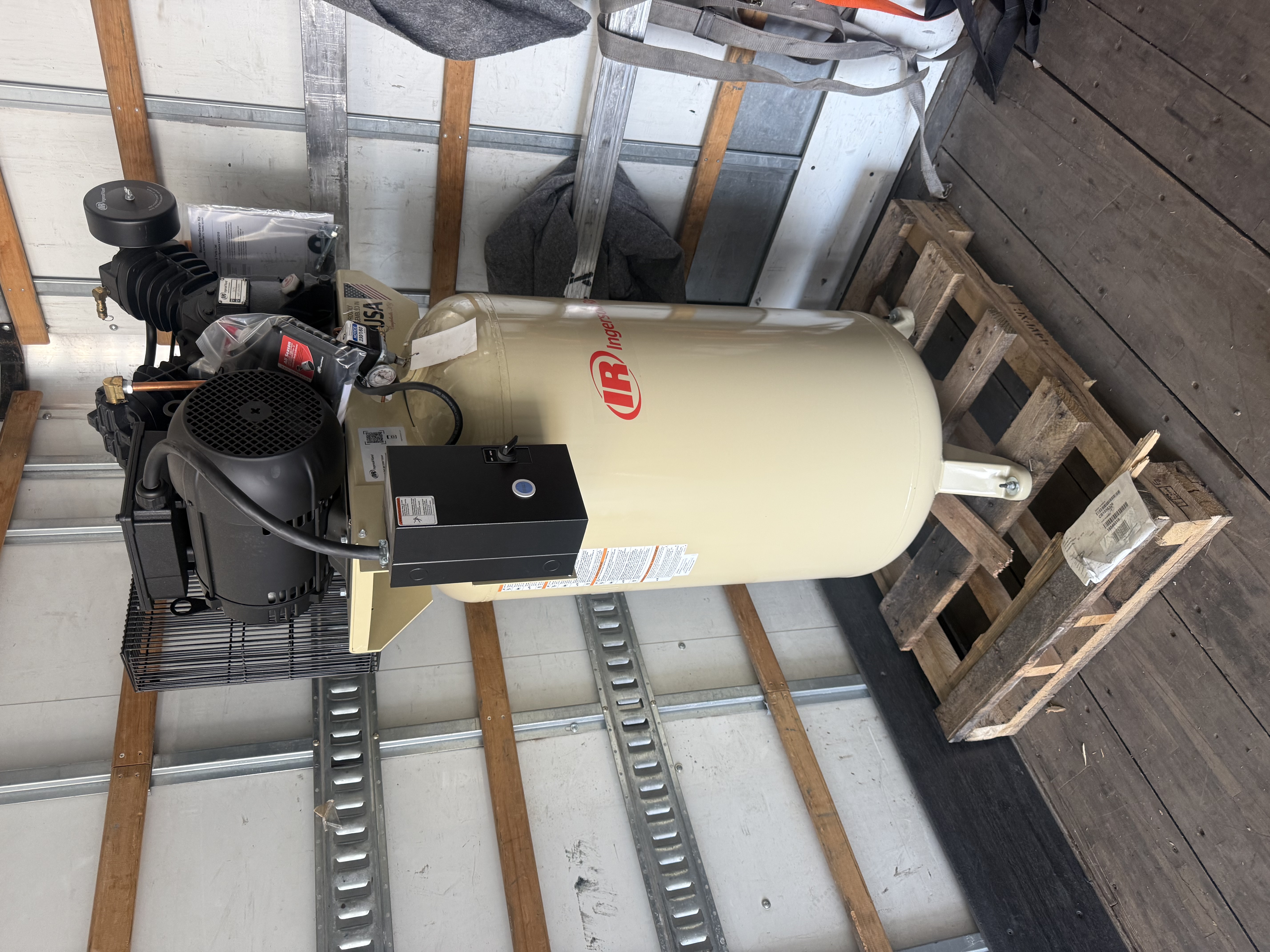 Commercial equipment loaded and secured for business delivery in a MaxxLift truck